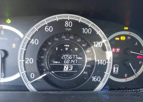 2013 Honda Accord Ex-L V-6 из США, поврежденный, VIN 1HGCR3F83DA036784